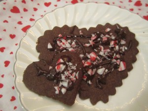 Chocolate Valentine's Day Cookies